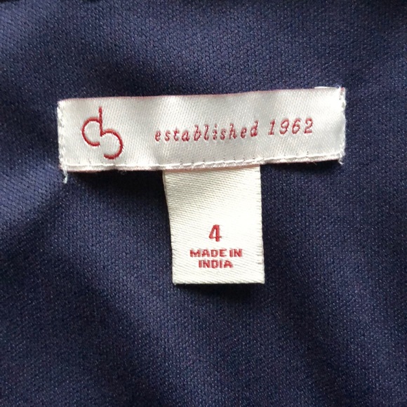 Cocktail Dress - Navy Blue - Picture 4 of 6